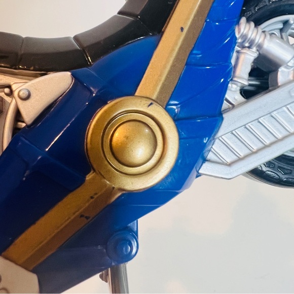 Vintage Power Rangers Lost Galaxy Blue Ranger Astro Cycle Bandai 1998 - Picture 8 of 10